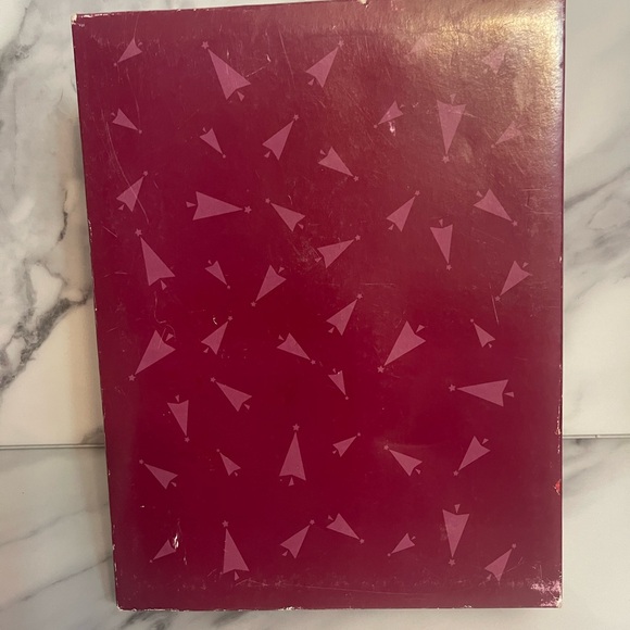 Vintage Classic Traditions Holiday Ceramic Candy Serving Dish 24K Gold Accents - Picture 8 of 13